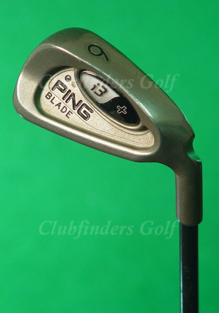 Ping i3+ Blade Black Dot Single 6 Iron TFC 100 Graphite Stiff