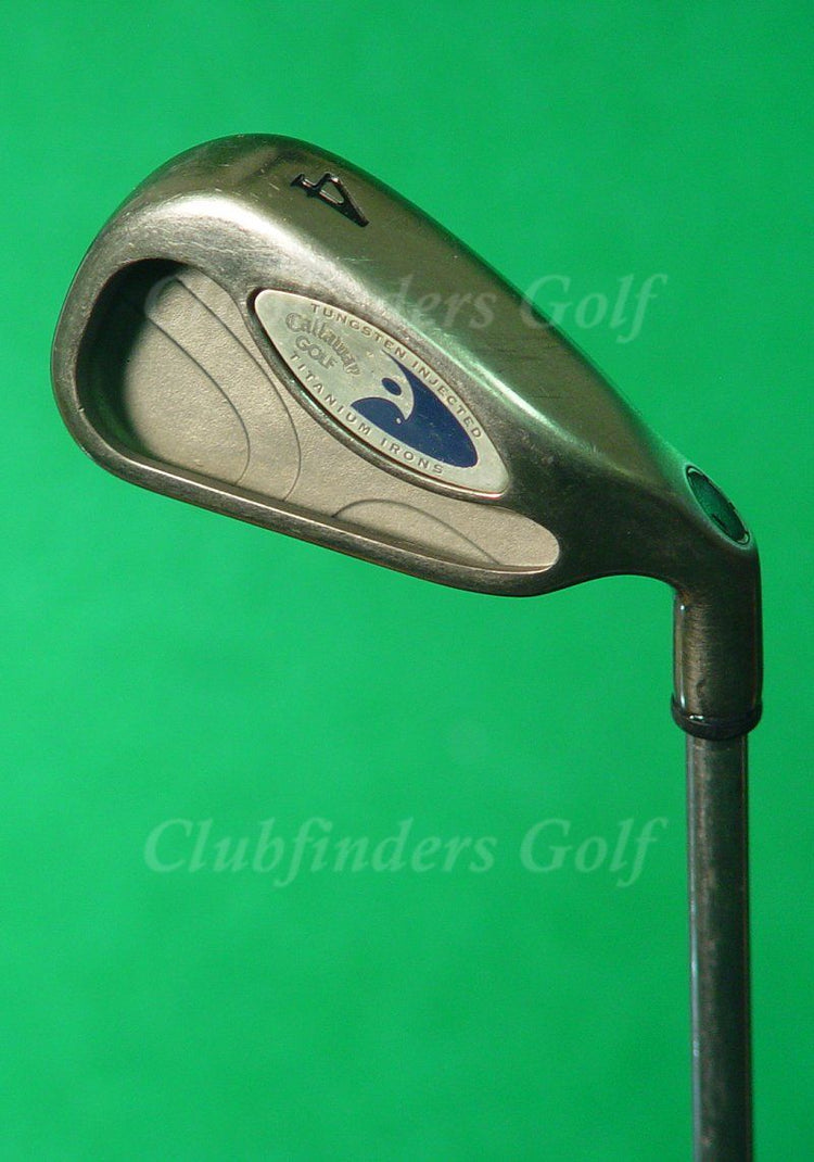 Callaway Original Hawk Eye Single 4 Iron Memphis 10 '98 Steel Uniflex