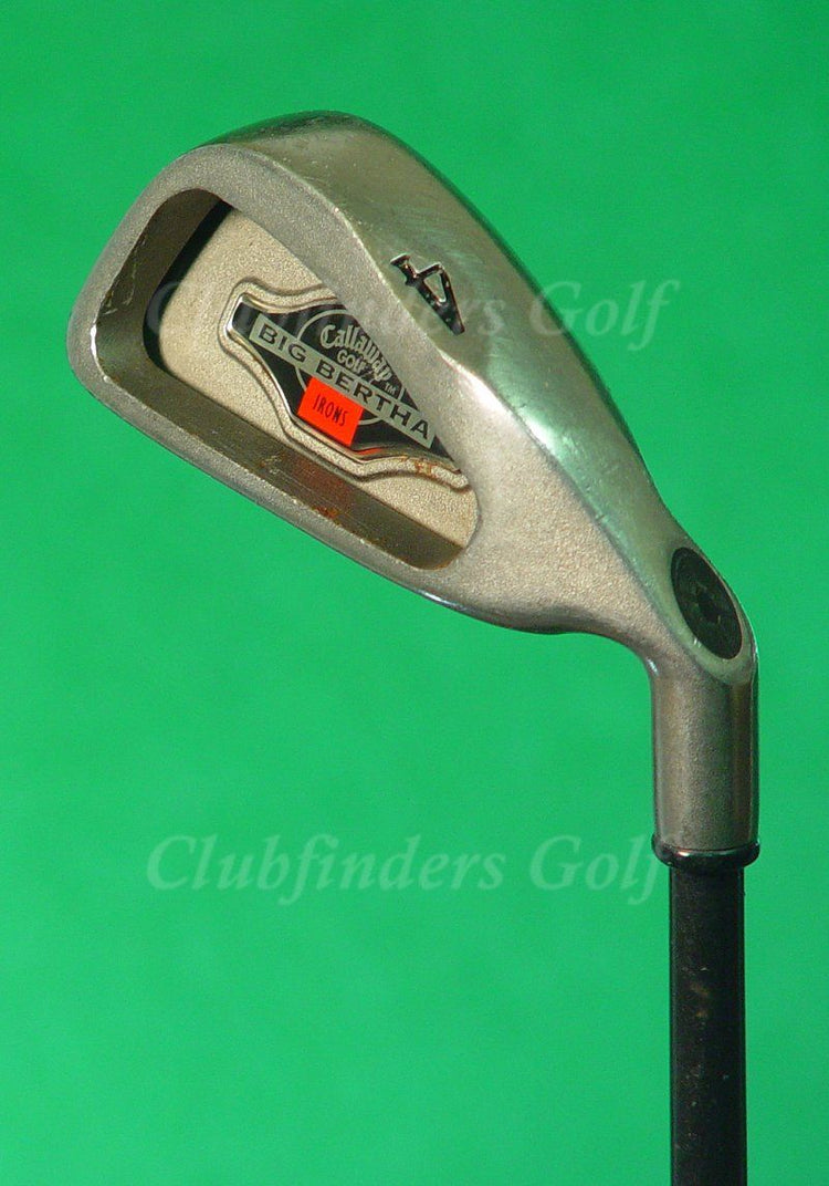 Callaway Big Bertha 1996 Single 4 Iron Factory RCH 96 Graphite Stiff