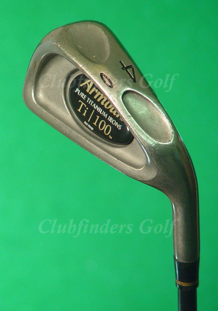 Tommy Armour Ti 100 Single 4 Iron Factory Aldila Graphite Regular