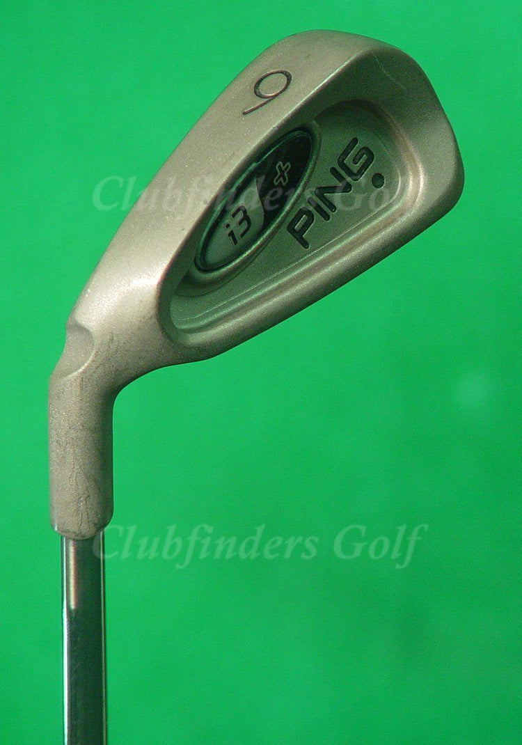 LH Ping i3+ Black Dot Single 6 Iron Factory CS Lite Steel Regular