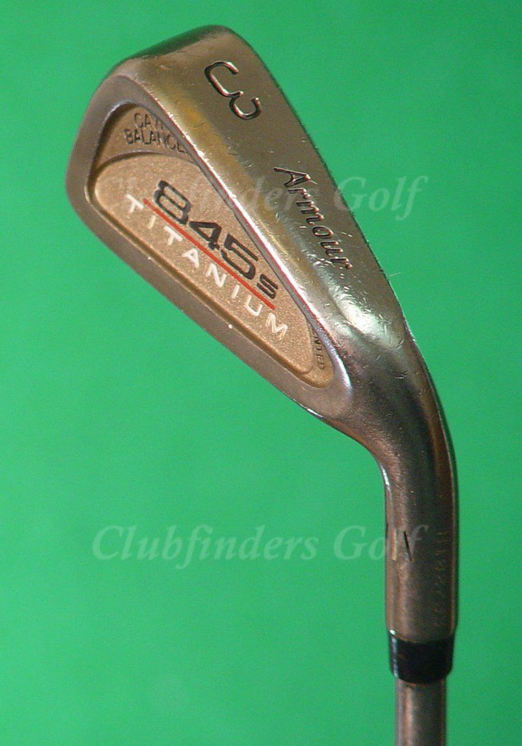 Tommy Armour 845s Titanium Single 3 Iron Tour Step 3 Steel Regular