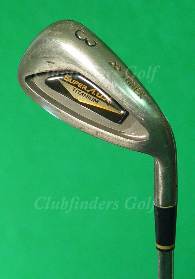 Yonex Super ADX Titanium Single 3 Iron True Temper Dynamic Gold Steel Stiff