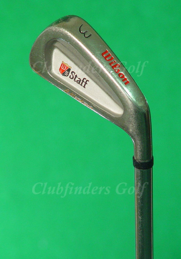 Wilson Staff R Mendralla Single 3 Iron Factory Fat Shaft 450 Steel Stiff
