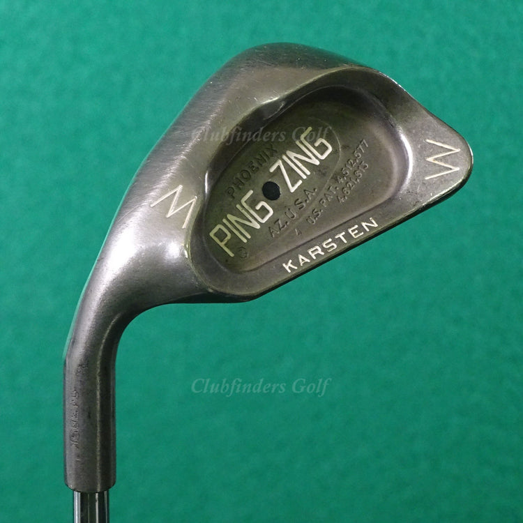LH Ping Zing Black Dot PW Pitching Wedge KT-M Steel Stiff