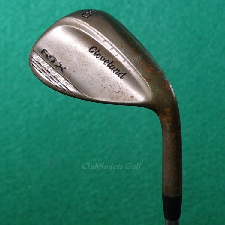 Cleveland RTX Zipcore FULL-FACE Raw 60-9 60° Wedge Project X LS 7.0 Steel XStiff
