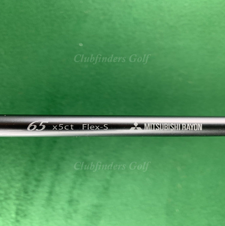 Mitsubishi Rayon Bassara 65 HY .370 Tip Stiff Flex 38.5" Pulled Shaft