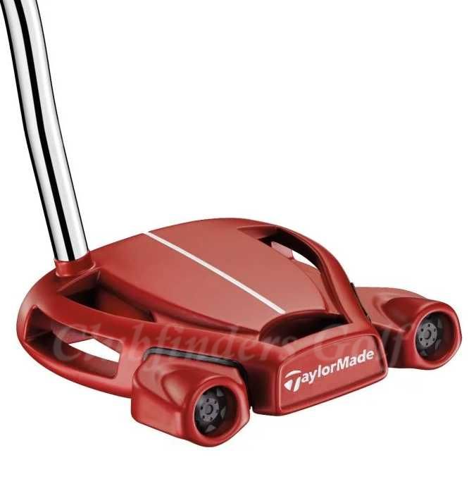 NEW! TaylorMade 2024 Spider Red 35" Double-Bend Mallet Putter W/ HC