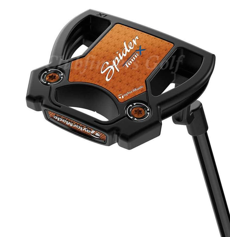NEW LH TaylorMade '24 Spider TourX Black 35" X1 Putter w/Super Stroke & HC