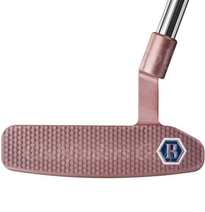 NEW Bettinardi 2025 Queen B #8 Royal Rose PVD 35" Plumbers-Neck Putter W/ HC