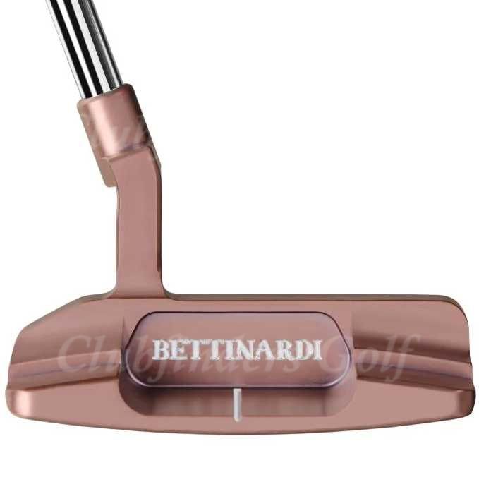 NEW Bettinardi 2025 Queen B #8 Royal Rose PVD 35" Plumbers-Neck Putter W/ HC