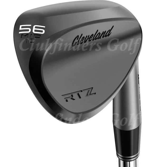 NEW Cleveland RTZ Z-Alloy Mid Black Satin 52-10 52° Gap Wedge DG Spinner TI