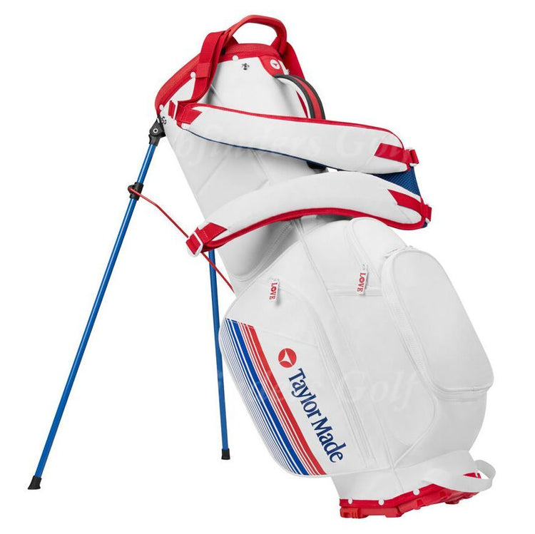 NEW TaylorMade 2026 Liberty Lines USA 250 Stand Bag w/Rain Cover