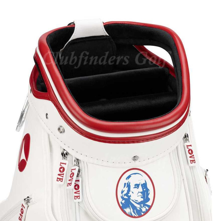 NEW TaylorMade 2026 Liberty Lines USA 250 Staff Bag w/ Rain cover