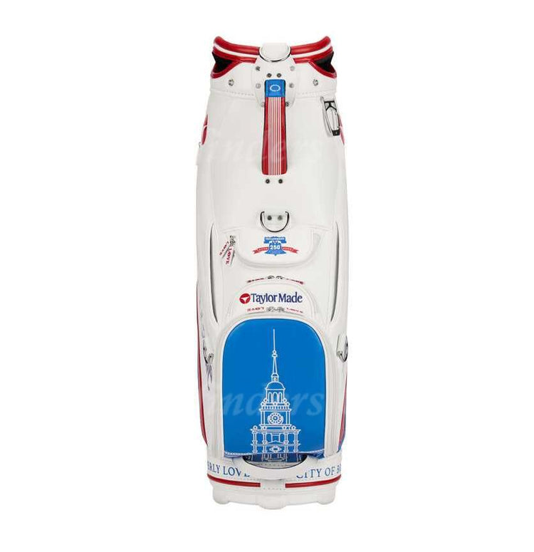 NEW TaylorMade 2026 Liberty Lines USA 250 Staff Bag w/ Rain cover