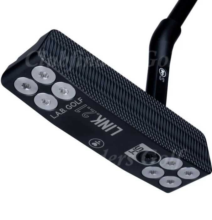 NEW LAB Golf 2026 LINK.2.1 HS Milled 34" Putter Matte Black Stepped w/ HC