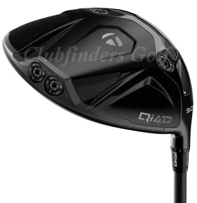 NEW LH TaylorMade 2026 Qi4D Shadowfall  9° Driver REAX Blue MR50 Stiff w/ HC