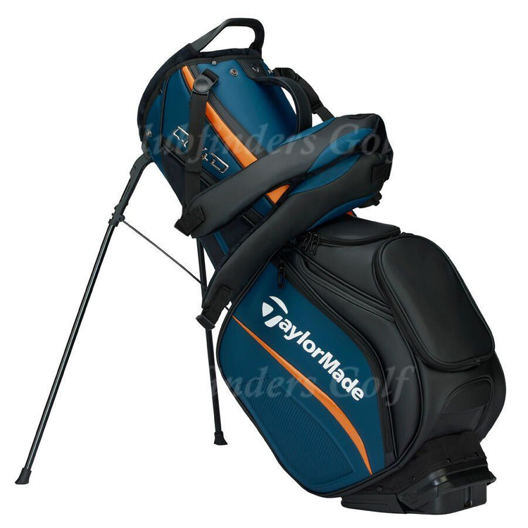 TaylorMade 2026 TM26 Qi4D Tour Blue/Black/Orange Golf Stand Bag w/ Raincover