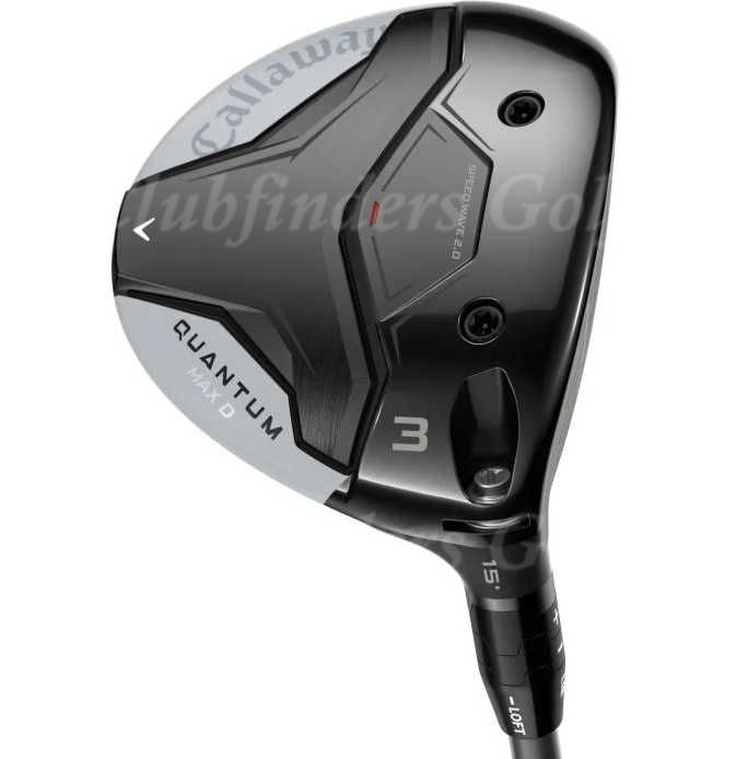 NEW Callaway '26 Quantum Max D 15° Fairway 3 Wood Denali Frost 5.5 Regular w/HC