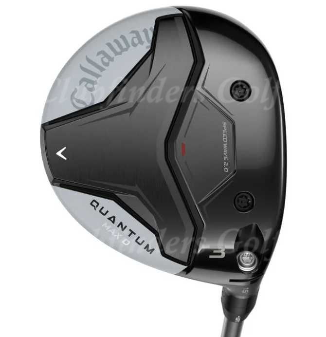 NEW! Callaway Quantum Max D 15° Fairway 3 Wood Denali Frost 60g 5.5 Regular w/HC