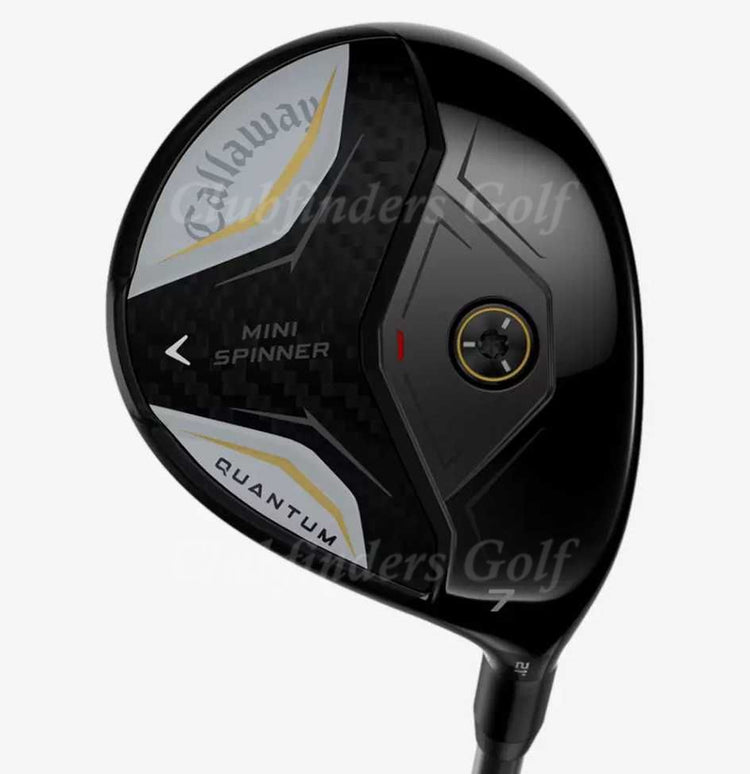 NEW Callaway Quantum Mini Spinner 21° Fairway Wood 7 Vanquish 5/R2 Seniors w/HC