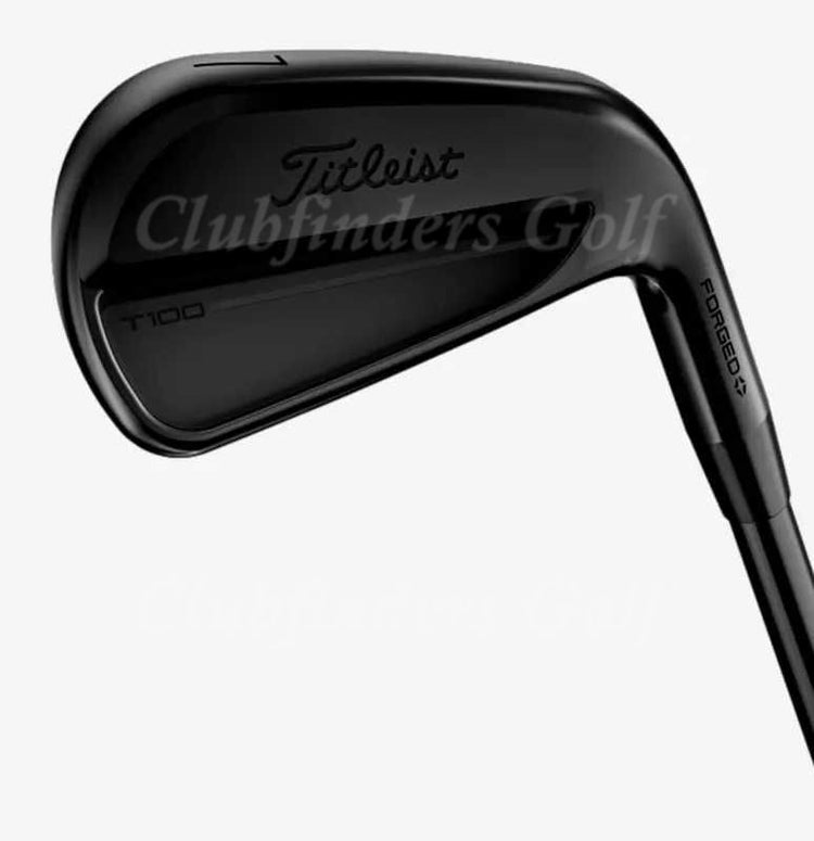 NEW Titleist T100 Black Vapor Forged 26 4-GW Iron Set AMT Black Onyx Steel Stiff