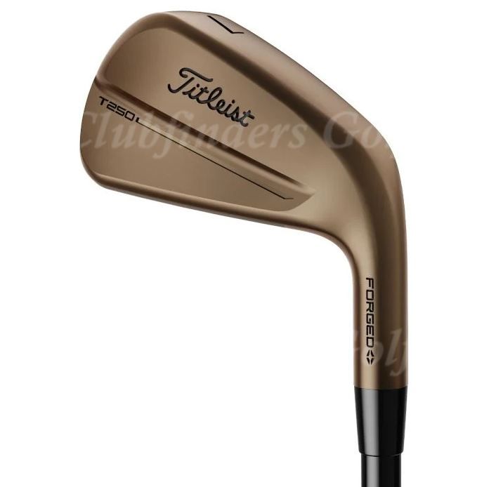 NEW Titleist T250 Oil Can Forged 4-PW, GW Iron Set AMT Black Onyx Steel Stiff