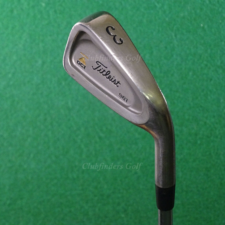 Titleist DCI 981 Single 3 Iron Factory True Temper Dynamic Gold S300 Steel Stiff