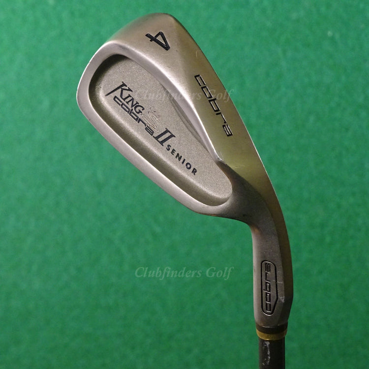 King Cobra II Oversize '98 Senior Single 4 Iron Factory HUMP Graphite Seniors