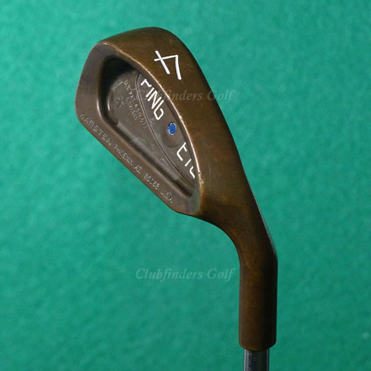 Ping Eye 2 Plus BeCu Copper Blue Dot Single 4 Iron Karsten ZZ-Lite Steel Stiff