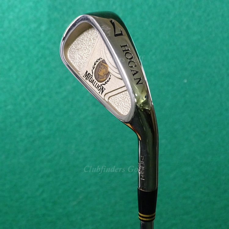 Ben Hogan Medallion 1995 Single 7 Iron Factory Hogan FM 2.5 Steel Regular