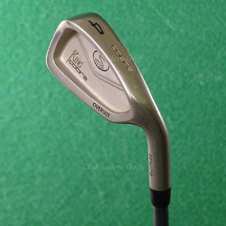 King Cobra Original Oversize Senior Single 4 Iron Bassara 55 Graphite Lite