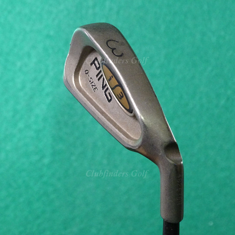 Ping i3 O-Size White Dot Single 3 Iron Factory 350 Series Graphite Stiff