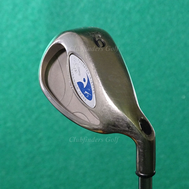 Callaway Original Hawk Eye Single 9 Iron Factory Steel Uniflex