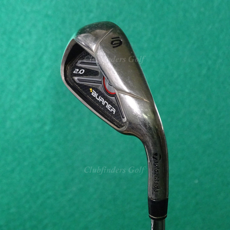 TaylorMade Burner 2.0 High Polish Single 6 Iron Factory 85 Steel Regular