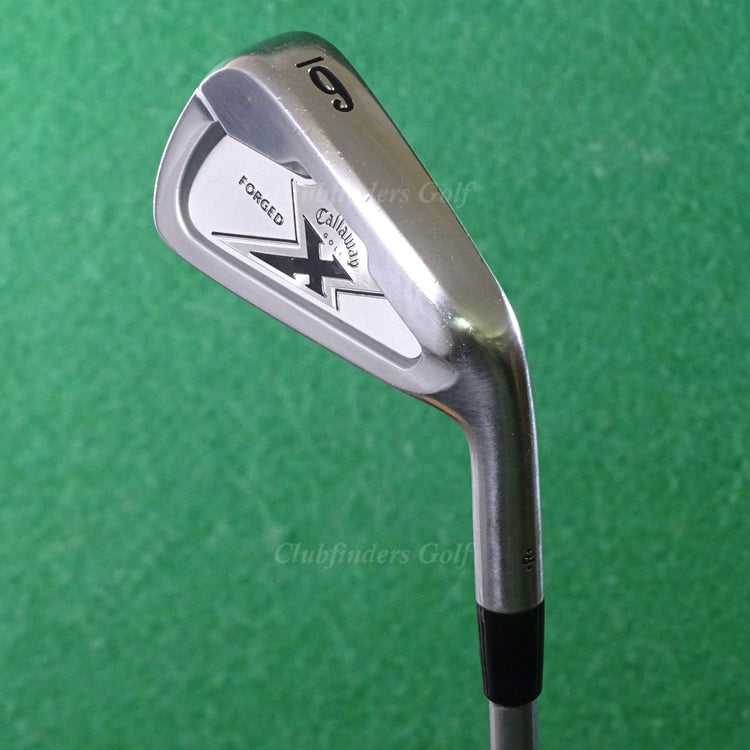 Callaway X-Forged Single 6 Iron Satin Project X Rifle HL Steel Stiff DEMO