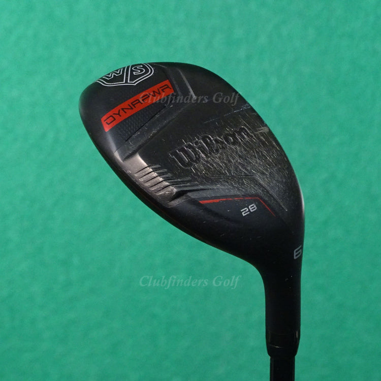 Wilson Staff DYNAPWR 28° Hybrid 6 Iron HZRDUS Smoke RDX Red 5.0 Graphite Seniors