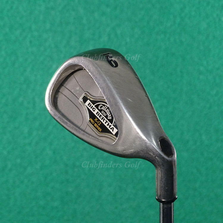Callaway Big Bertha X-12 Pro Series Single 9 Iron Memphis 10 '98 Steel Uniflex