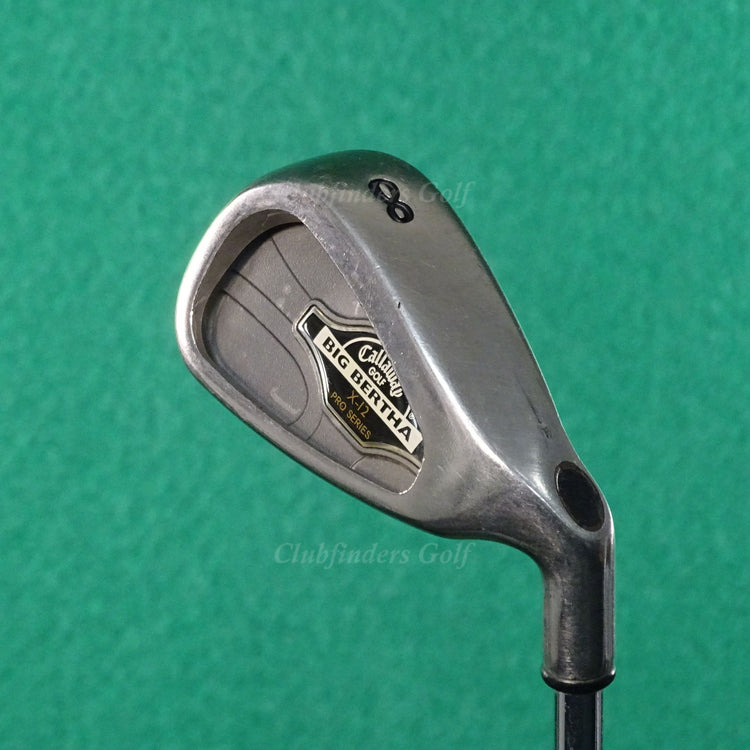 Callaway Big Bertha X-12 Pro Series Single 8 Iron Memphis 10 '98 Steel Uniflex