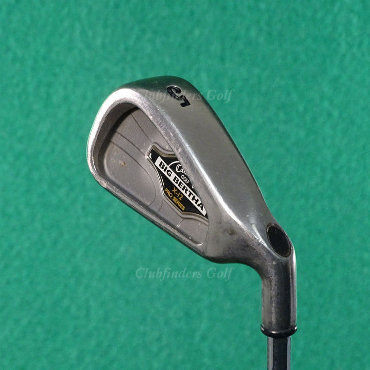 Callaway Big Bertha X-12 Pro Series Single 5 Iron Memphis 10 '98 Steel Uniflex