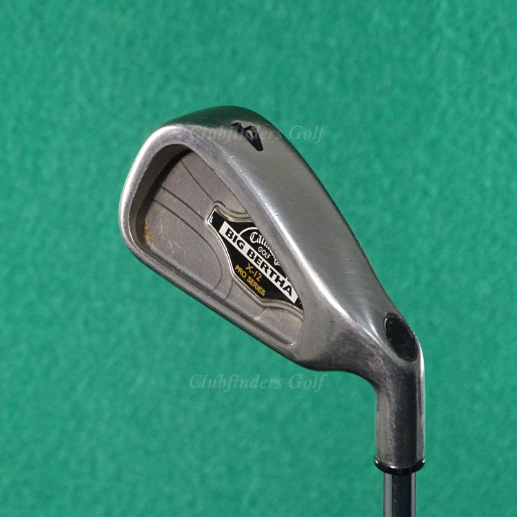 Callaway Big Bertha X-12 Pro Series Single 4 Iron Memphis 10 '98 Steel Uniflex