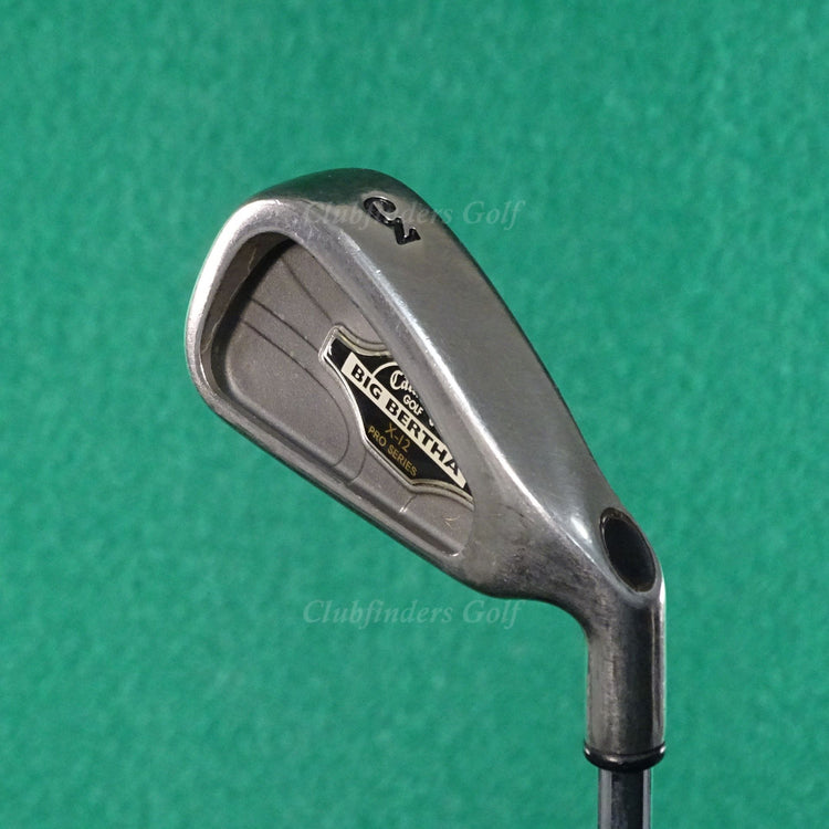 Callaway Big Bertha X-12 Pro Series Single 3 Iron Memphis 10 '98 Steel Uniflex