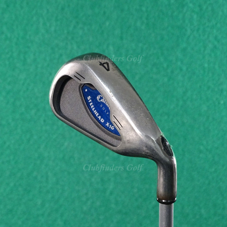 Callaway Steelhead X-16 Single 4 Iron KBS Tour C-Taper Steel Stiff