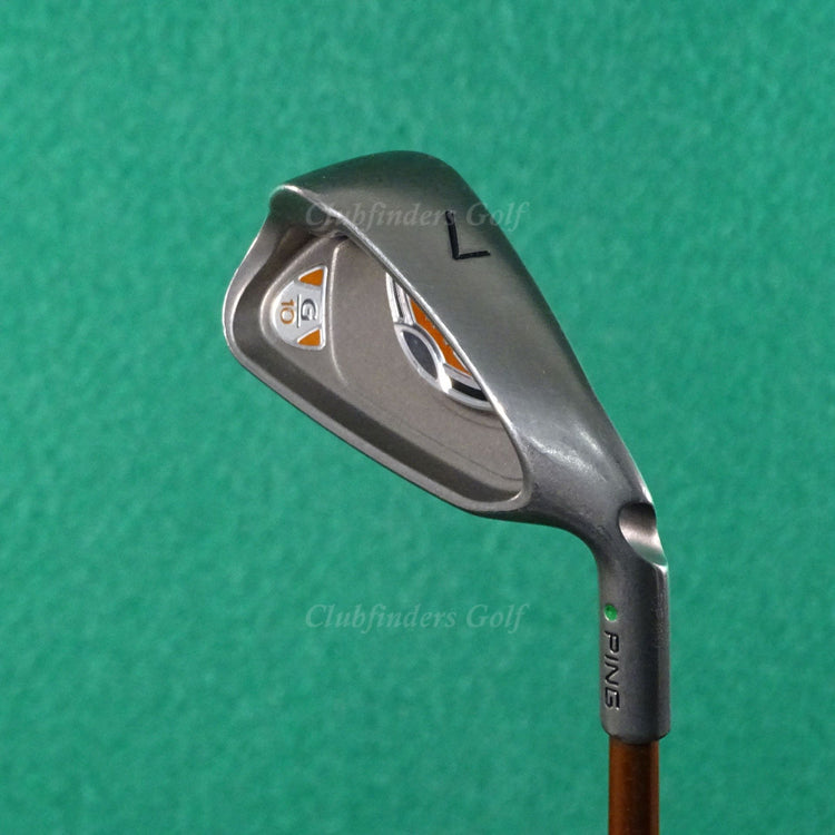 Ping G10 Orange Dot Single 7 Iron Factory TFC 129I Graphite Regular