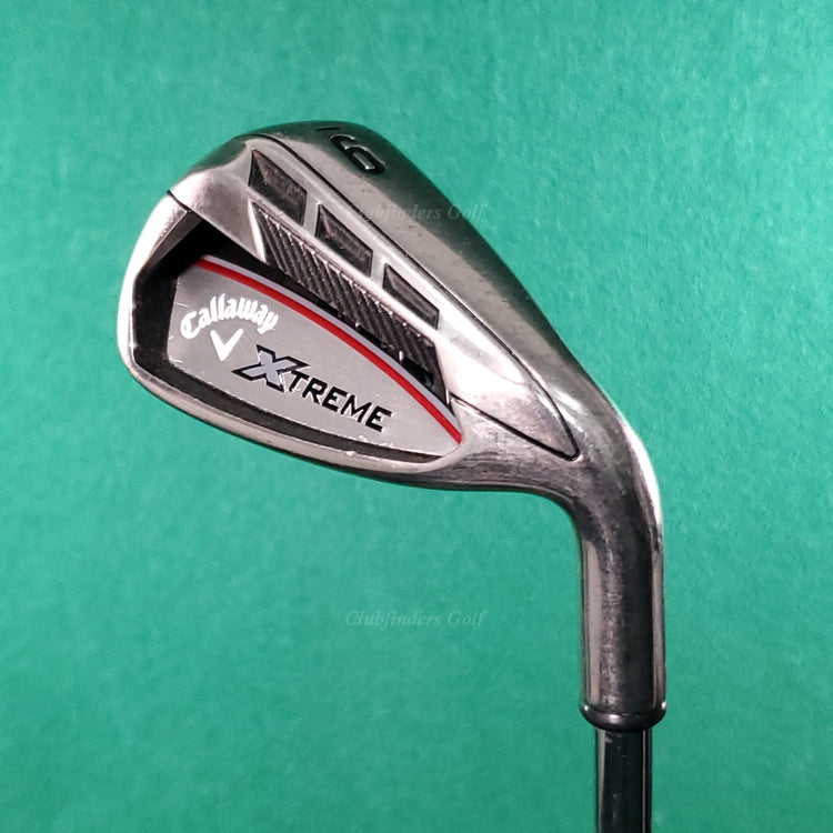 Callaway Xtreme Single 9 Iron Factory True Temper Steel Uniflex