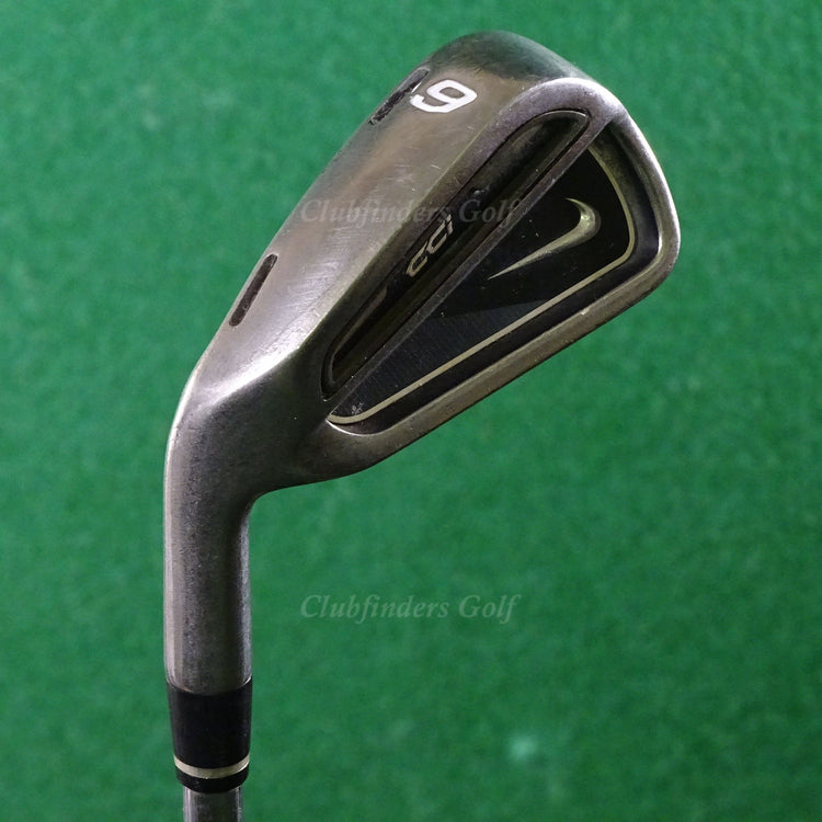 LH Nike CCi Cast Single 6 Iron Factory Dynalite Gold R300 Steel Regular