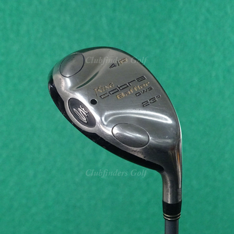 King Cobra Baffler DWS 23° Hybrid 4/R Iron Factory Aldila NV HL65 Graphite Stiff