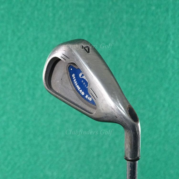 Callaway Steelhead X-16 Single 4 Iron Factory Stepless Steel Uniflex