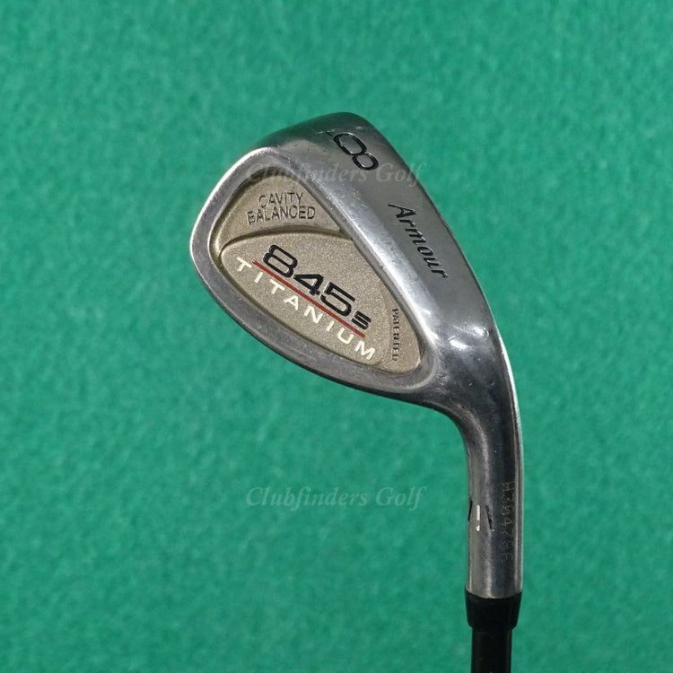 Tommy Armour 845s Titanium Single 8 Iron Factory G-Force 3.3 Graphite Stiff