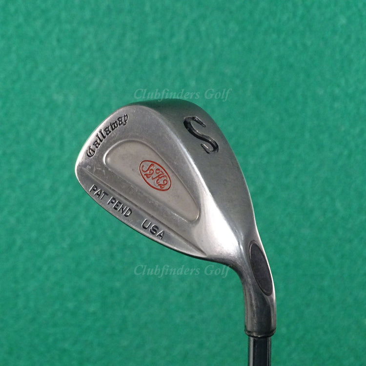 Callaway S2H2 Patent Pending SW Sand Wedge Factory Memphis 10 Steel Uniflex